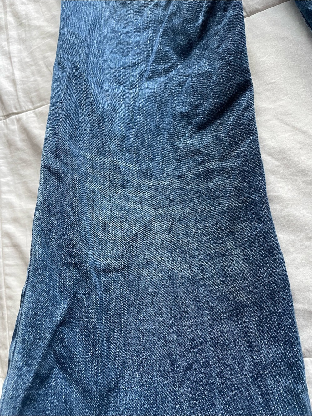Old Navy Y2K Low Rise Flap Pocket Bootcut Flare Jeans 10 Classic Preppy 2000s - Picture 4 of 9
